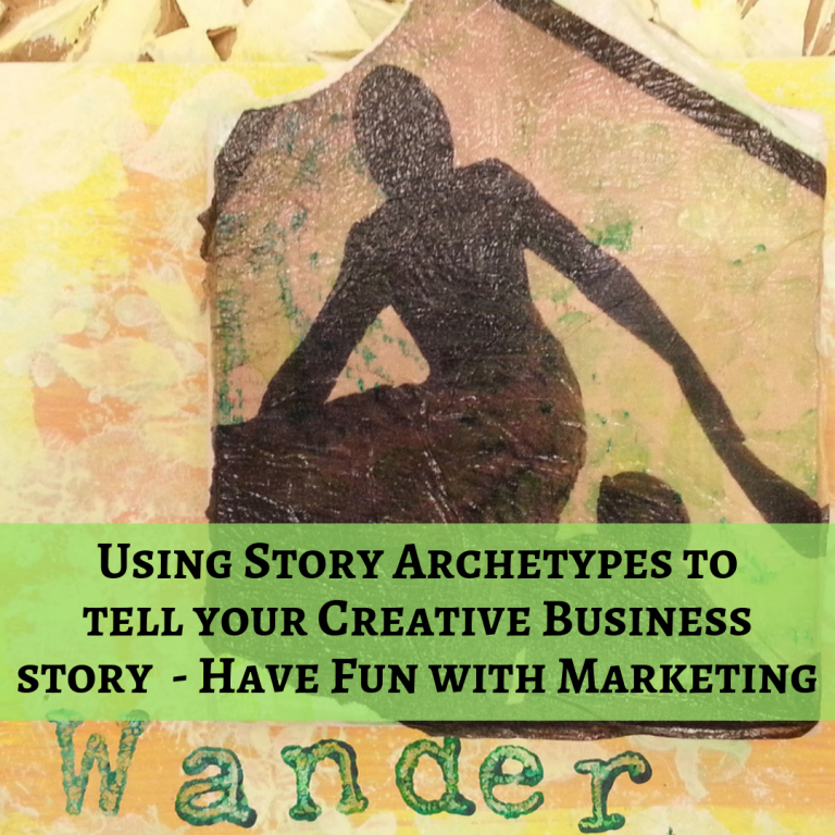 We will use story archetypes in combination with our One Page Marketing Plan for Creative Businesses to Bring Your Business Success to life. 