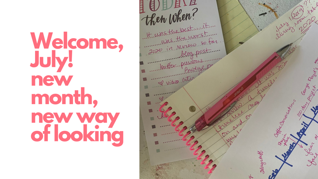 A journal, a to-do list, and a year-in-review timeline for the person reading the blog post to continue to do the same. All writing is in pink ink.